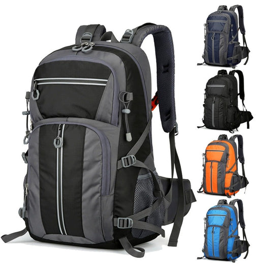 50L wasserdichter Wanderrucksack – Outdoor-Reiserucksack mit großem Fassungsvermögen, atmungsaktivem Design und reflektierenden Sicherheitsstreifen | 2205 