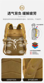 Vanaheimr Taktischer Outdoor-Rucksack – Multifunktionaler Wander- und Reise-Tagesrucksack für Männer und Frauen | 22810 