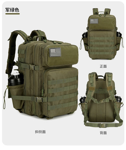 Vanaheimr Taktischer Outdoor-Rucksack – Multifunktionaler Wander- und Reise-Tagesrucksack für Männer und Frauen | 22810 