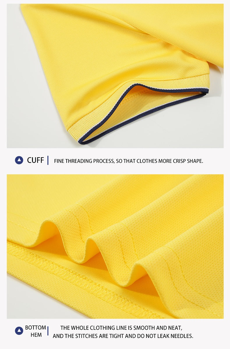 Herren-Golf-Poloshirt mit kurzen Ärmeln und Revers, schnelltrocknend und mit gesticktem Design | SG2316 