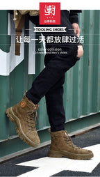 Herren Martin Boots – High-Top Retro British Style Winter Trendy Schuhe | 8909 