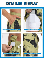 Schnelltrocknende Sommer-Strandshorts für Herren, mit Milchseide gefütterte Badehose für Männer | 265SCTK 