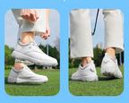 Men's & Women's Golf Shoes with Rotating Buckle | Waterproof Spike less Sneakers | Dedicated Golf & Casual Footwear | X13