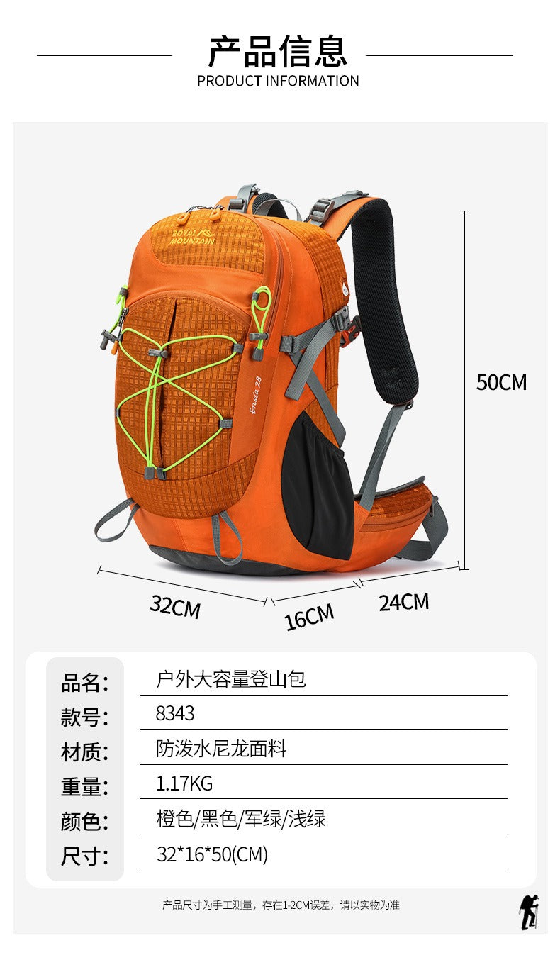 Royal Mountain 30L Outdoor Rucksack – Wander-, Ski- &amp; Reiserucksack | 8343 