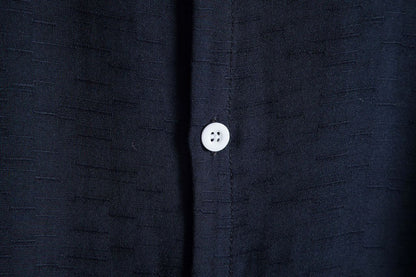 Einfarbiges Herrenhemd mit Revers und kurzen Ärmeln im Business-Casual-Sommerstil | CCS05 