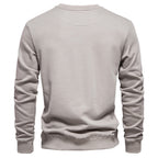 Winterdicker Pullover mit Rundhalsausschnitt, einfarbig, langärmelig, warm, schmaler Pullover | HD156 