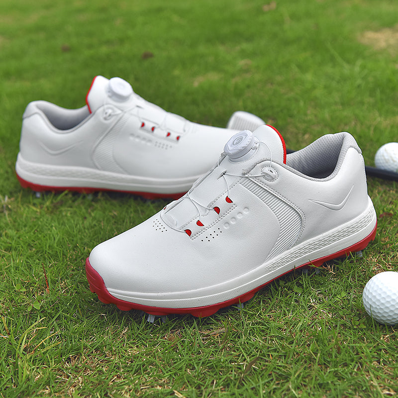 Chaussures de golf imperméables et respirantes pour hommes, chaussures de marche professionnelles antidérapantes | D530