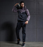 Hochwertiger Saunaanzug für Herren, Saunajacke, Hose, Trainingsanzüge fürs Fitnessstudio | TC2882 