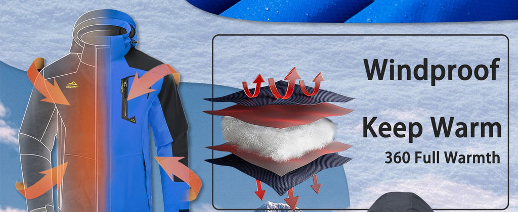 Hochwertige warme Herrenjacke mit Fleecefutter, wasserdicht, mit Kapuze und durchgehendem Reißverschluss
 | TJ153D 