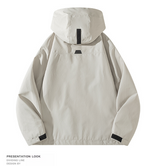 Senbo All-Weather 3-in-1 Waterproof Jacket | 5000mm Breathable Trekking Coat with Detachable Down Layer | Unisex Outdoor Protection | 8316