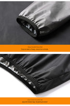 Herren Laufpullover Zweiteiliges Set Gewichtsverlust Kontrolle Körperfett Sauna Schwitzanzug | YJ9681 