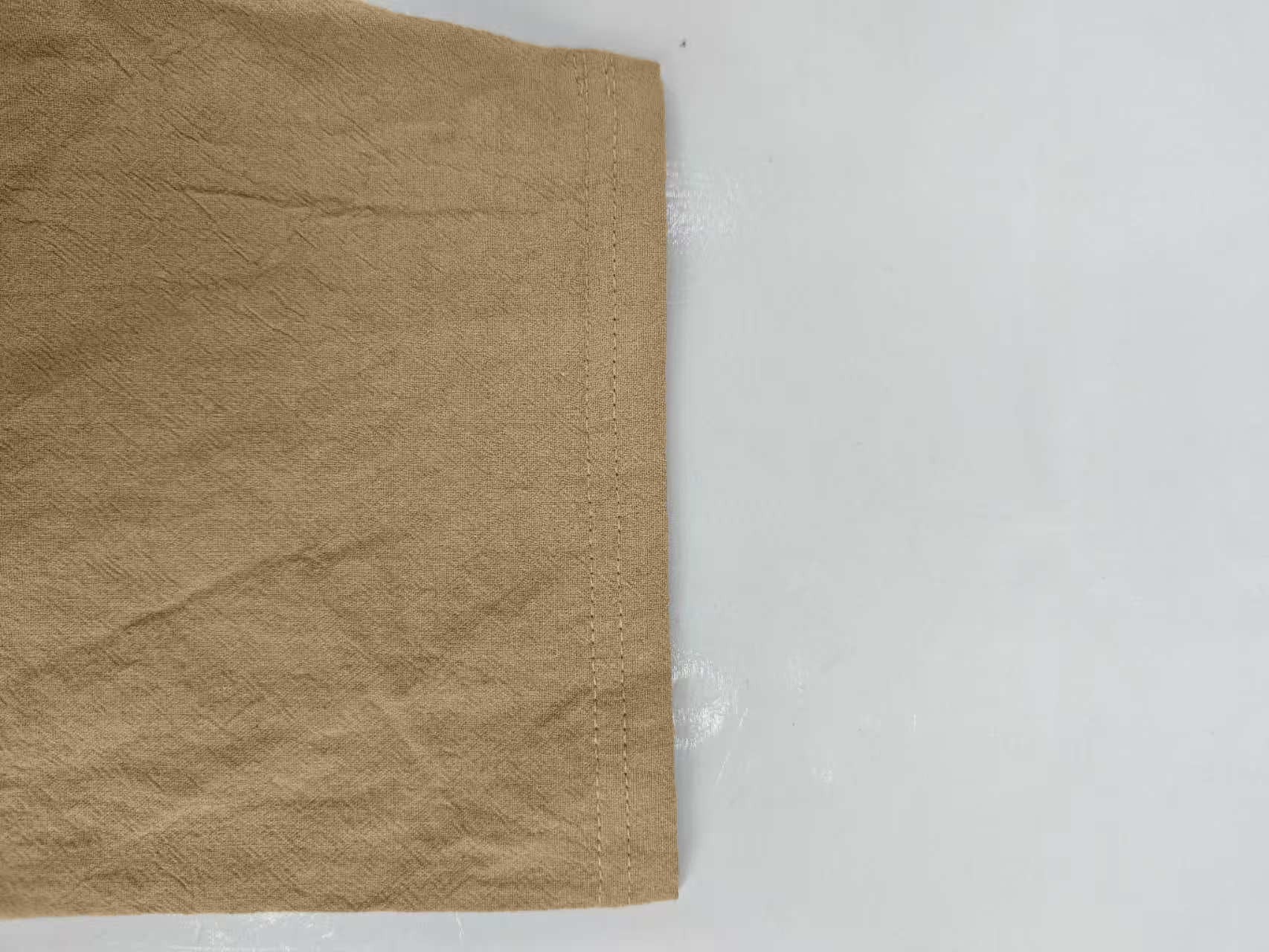 Herren Oversized Leinen Kapuzenhemd – Kurzarm Amekaji Casual Sommer Overshirt | 2455C 