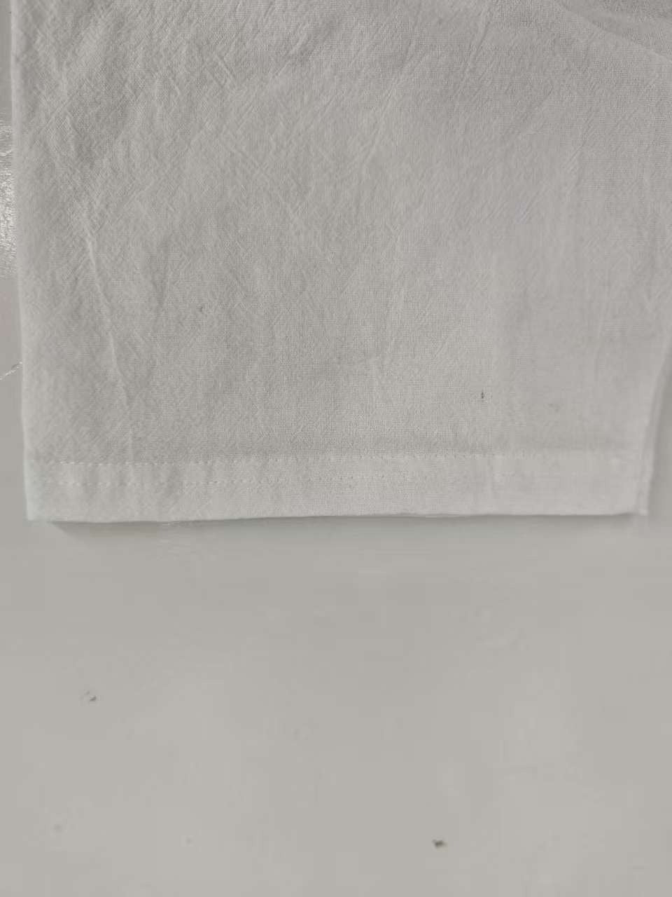 Herren Oversized Leinen Kapuzenhemd – Kurzarm Amekaji Casual Sommer Overshirt | 2455C 