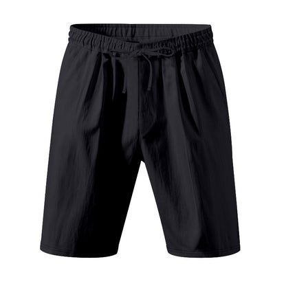 Leichte Strandshorts aus Leinenmischung für Herren – Relaxed Fit 5-Zoll-Freizeitshorts | WW-2 