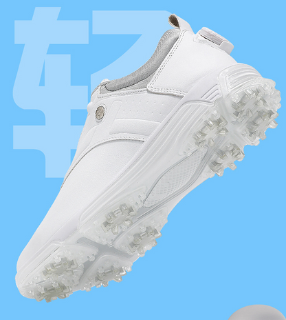 Men's & Women's Golf Shoes with Rotating Buckle | Waterproof Spike less Sneakers | Dedicated Golf & Casual Footwear | X13