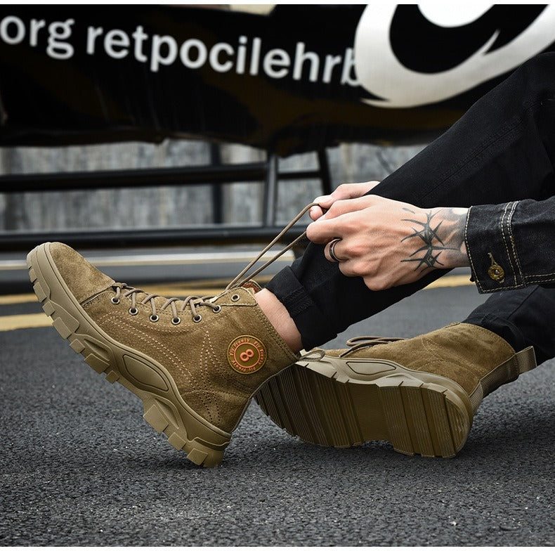 Herren Martin Boots – High-Top Retro British Style Winter Trendy Schuhe | 8909 