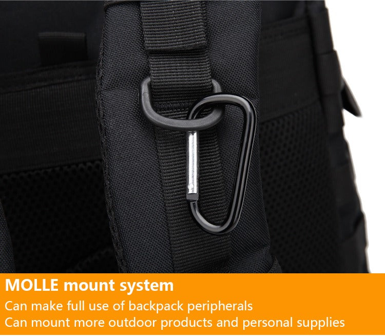 Nouveau sac Molle portable tendance 45L, bagage de voyage en montagne, sac à dos tactique Oxford | 