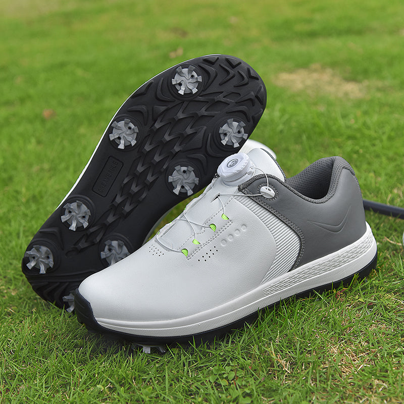 Chaussures de golf imperméables et respirantes pour hommes, chaussures de marche professionnelles antidérapantes | D530