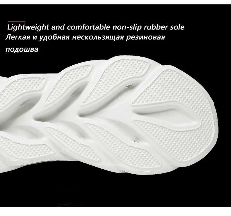 Atmungsaktive Strick-Sneaker zum Spazierengehen, leichte Sportschuhe, bequeme Low-Top-Sport-Turnschuhe | G101 