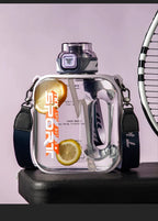 Sport-Wasserflasche TRITAN, großes Fassungsvermögen, hitzebeständig, für Outdoor-Reisen, Wasserkocher, Fitnessstudio, Fitnesskrüge | 1022 