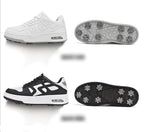 Unisex Waterproof Anti-slip Golf Shoes Professional Spiked Sneakers Athletic Casual Trainers| X73
