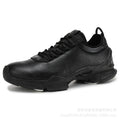 Men’s Leather Waterproof Walking Trainers | Business Casual Outdoor Sneakers | Soft Cushioned Comfort Shoes