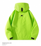 Senbo All-Weather 3-in-1 Waterproof Jacket | 5000mm Breathable Trekking Coat with Detachable Down Layer | Unisex Outdoor Protection | 8316