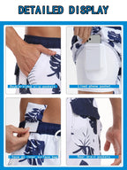 Schnelltrocknende Sommer-Strandshorts für Herren, mit Milchseide gefütterte Badehose für Männer | 265SCTK 