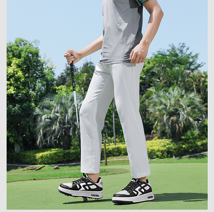 Unisex Waterproof Anti-slip Golf Shoes Professional Spiked Sneakers Athletic Casual Trainers| X73