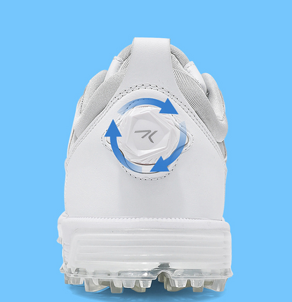 Men's & Women's Golf Shoes with Rotating Buckle | Waterproof Spike less Sneakers | Dedicated Golf & Casual Footwear | X13