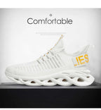 Atmungsaktive Strick-Sneaker zum Spazierengehen, leichte Sportschuhe, bequeme Low-Top-Sport-Turnschuhe | G101 