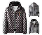 Herren Bomberjacke Jogging Kapuzenmantel Streetwear Slim Casual Dünne Jacke | D208-JK83001 