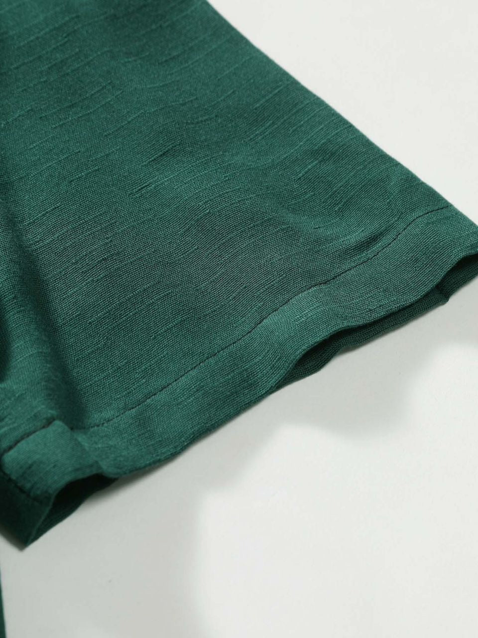 Einfarbiges Herrenhemd mit Revers und kurzen Ärmeln im Business-Casual-Sommerstil | CCS05 