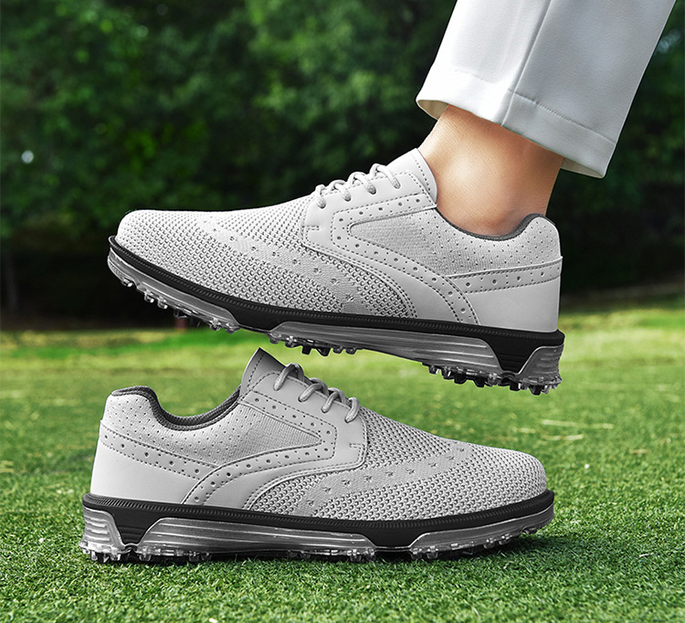 Unisex Golf Shoes Breathable Waterproof Spikeless Golf Sneakers Non-Slip Athletic Casual Shoes | X21