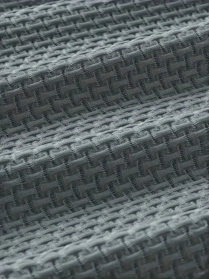 Herren-T-Shirt mit Bambusstreifen, kurzärmelig, atmungsaktiv, dehnbar, für den Sommer, Freizeitkleidung | 115 CSF 