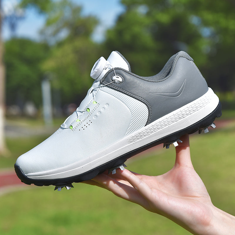 Chaussures de golf imperméables et respirantes pour hommes, chaussures de marche professionnelles antidérapantes | D530