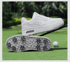 Unisex Waterproof Anti-slip Golf Shoes Professional Spiked Sneakers Athletic Casual Trainers| X73