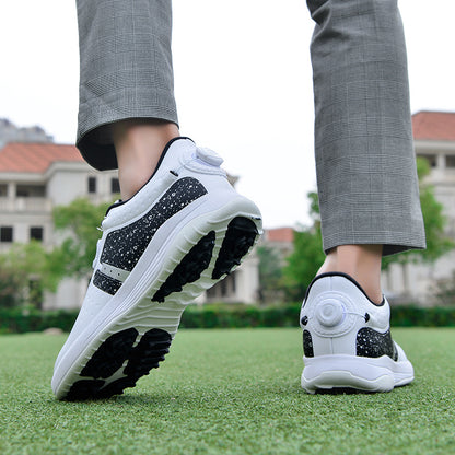 Men's Premium Golf Shoes Top Quality Anti Slip Boots | A1073