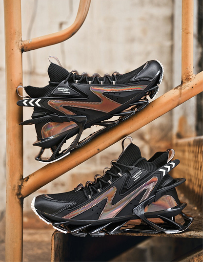 Leichte Laufschuhe für Herren, modisch, lässig, fliegend, gewebt, Turnschuhe, Blade-Sportschuhe | 1236 