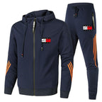 Herren Trainingsanzug | Reißverschluss Hoodies | Jogginghose Jogging-Set 