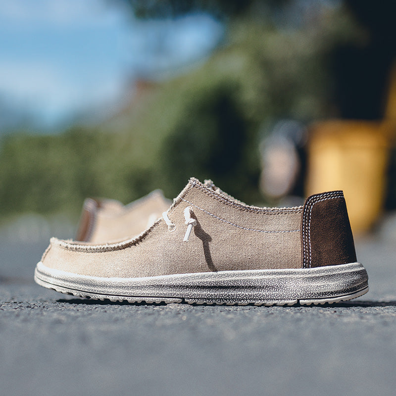 Atmungsaktive Herren-Sommer-Sneaker zum Schnüren | Leichte Low-Top-Freizeitschuhe | 8803 