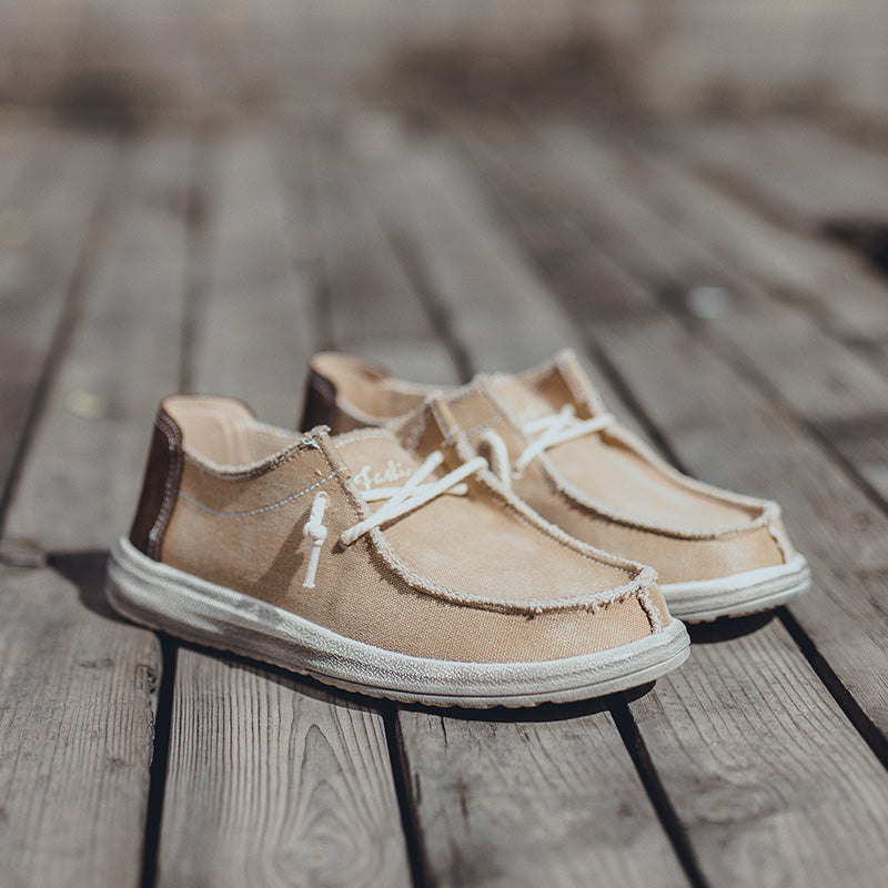 Atmungsaktive Herren-Sommer-Sneaker zum Schnüren | Leichte Low-Top-Freizeitschuhe | 8803 