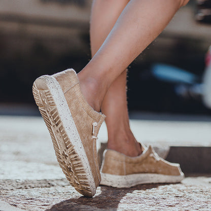Freizeitschuhe aus Segeltuch für Herren – DUDE-Style, rutschfeste Sneaker für den Alltag | 8802 