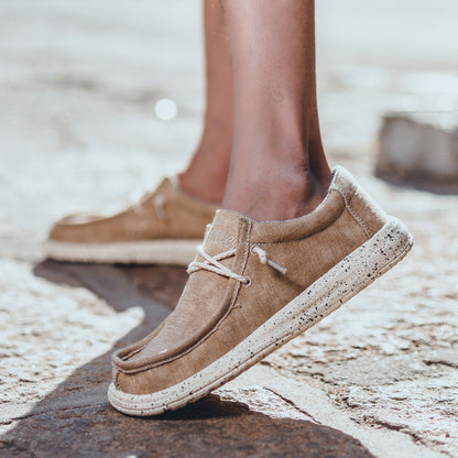 Freizeitschuhe aus Segeltuch für Herren – DUDE-Style, rutschfeste Sneaker für den Alltag | 8802 