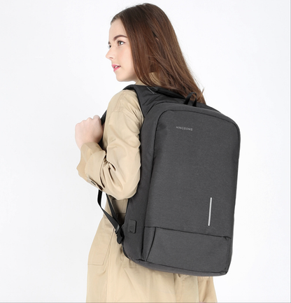 Kingsons KS3149W Diebstahlsicherer Business-Rucksack – USB, TSA-Schloss, wasserdicht | KS3149W 