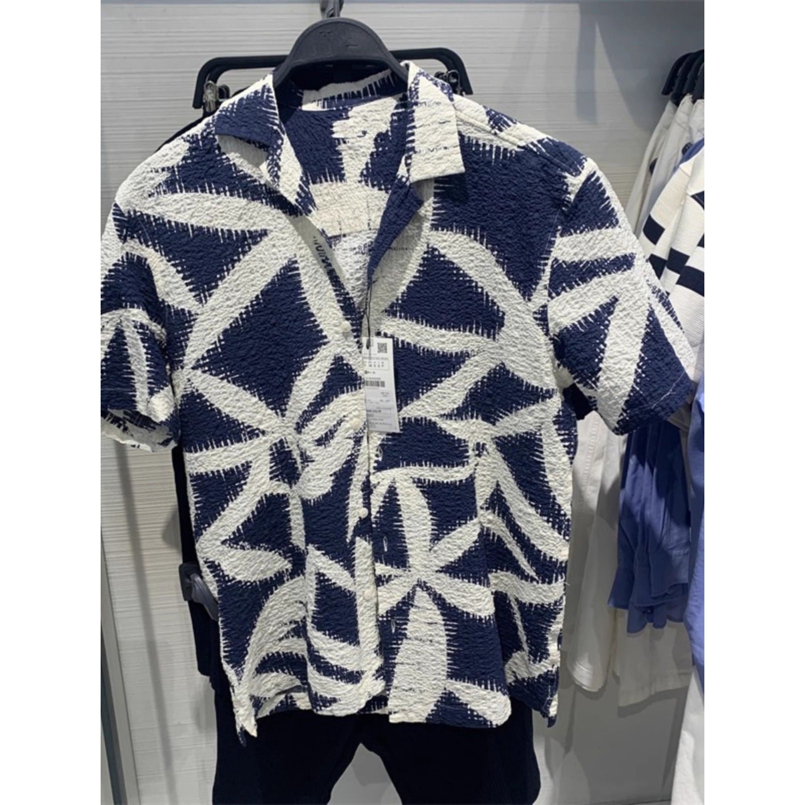 Designer-Baumwollhemd für Herren – Luxus-Stickerei Chemise Pour Homme | ZH-8328 