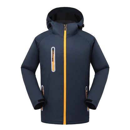 Men Winter Thick Jackets Fleece Inner Plus Size Outdoor Winter Premium Jacket | TS905