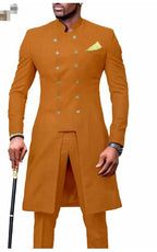 Herren Zweireiher Smoking Anzug Hochzeit Bräutigam Slim Jacke + Hose | 1873