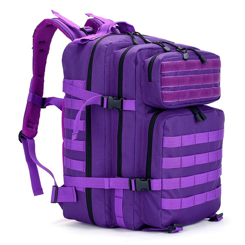 Neue Trending Tragbare Molle Tasche 45L Berg Reise Gepäck Oxford Taktische Rucksack 