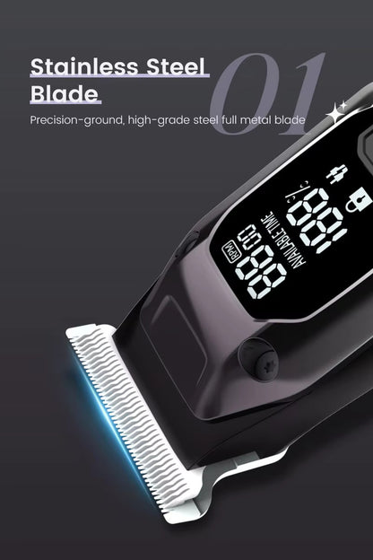 Cordless Rechargeable Haircut Machine Professional Hair Clipper for Men | PR-3148LED